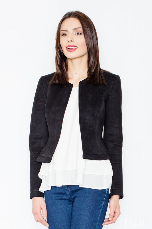 Blazer femme model 52606 Figl | Gilets femme, Matterhorn_Category_/FEMME/V?tements Femme/Blazers femme, Matterhorn_Color_noir, Matterhorn_ProductId_52606, Matterhorn_Type_Blazer femme, Matterhorn_Vendor_Figl | Figl