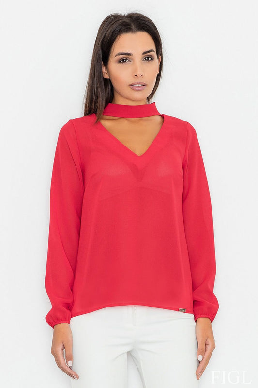 Chemisier model 77039 Figl | Blouses Femme/Blouses Femme, Matterhorn_Category_/FEMME/V?tements Femme/Chemises Femme, Matterhorn_Color_rouge, Matterhorn_ProductId_77039, Matterhorn_Type_Chemisier, Matterhorn_Vendor_Figl, Tuniques | Figl