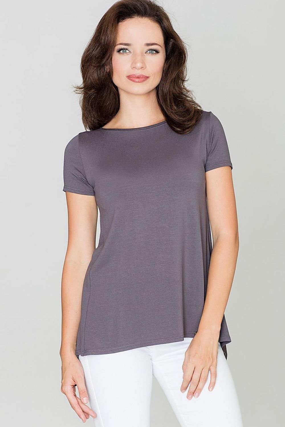 Chemisier model 45539 Katrus | Blouses Femme/Blouses Femme, Matterhorn_Category_/FEMME/V?tements Femme/Chemises Femme, Matterhorn_Color_gris, Matterhorn_ProductId_45539, Matterhorn_Type_Chemisier, Matterhorn_Vendor_Katrus, Tuniques | Katrus