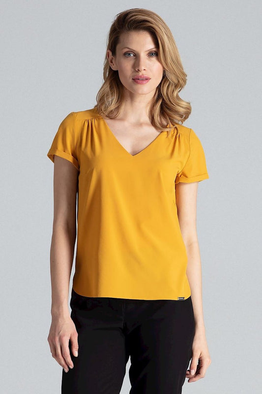 Chemisier model 132479 Figl | Blouses Femme/Blouses Femme, Matterhorn_Category_/FEMME/V?tements Femme/Chemises Femme, Matterhorn_Color_jaune, Matterhorn_ProductId_132479, Matterhorn_Type_Chemisier, Matterhorn_Vendor_Figl, Tuniques | Figl