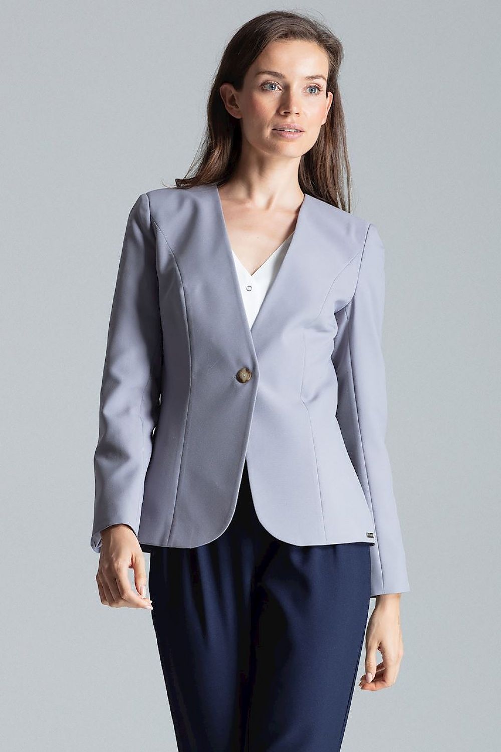 Blazer femme model 135772 Figl | Gilets femme, Matterhorn_Category_/FEMME/V?tements Femme/Blazers femme, Matterhorn_Color_gris, Matterhorn_ProductId_135772, Matterhorn_Type_Blazer femme, Matterhorn_Vendor_Figl | Figl