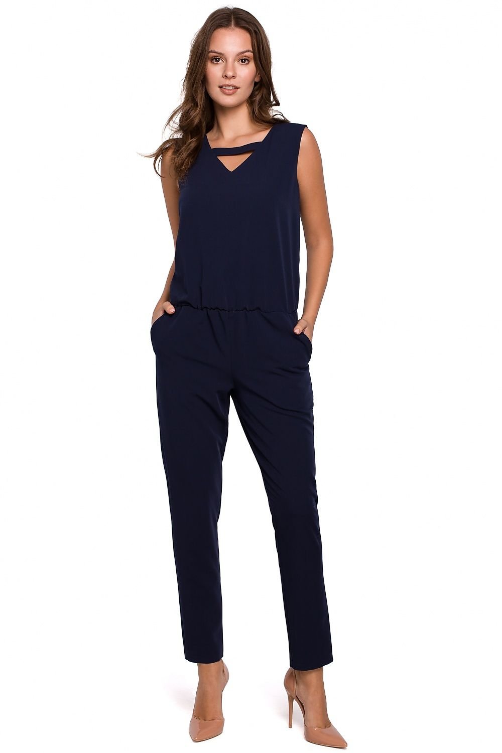 Combinaison model 138518 Makover | Matterhorn_Category_/FEMME/V?tements Femme/Pantalons femme, Matterhorn_Color_bleu marine, Matterhorn_ProductId_138518, Matterhorn_Type_Combinaison, Matterhorn_Vendor_Makover, Shorts femme/Combinaisons Femme | Makover