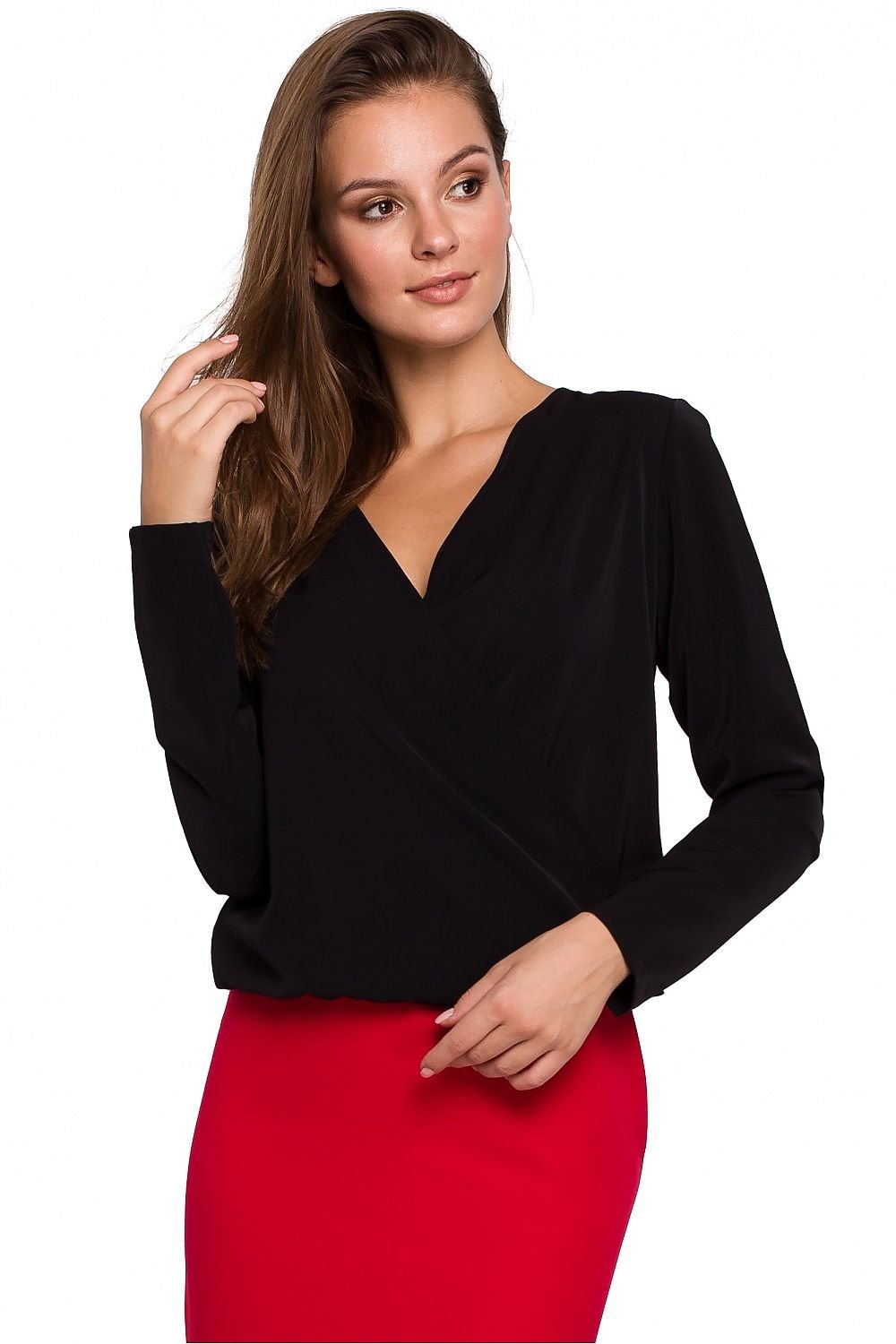 Chemisier model 138763 Makover | Blouses Femme/Blouses Femme, Matterhorn_Category_/FEMME/V?tements Femme/Chemises Femme, Matterhorn_Color_noir, Matterhorn_ProductId_138763, Matterhorn_Type_Chemisier, Matterhorn_Vendor_Makover, Tuniques | Makover