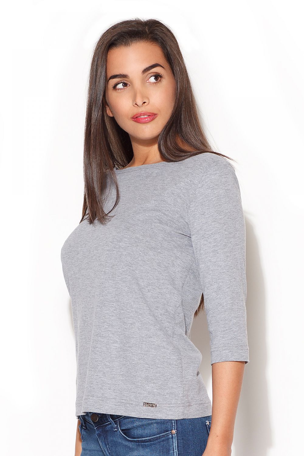 Chemisier model 43981 Katrus | Blouses Femme/Blouses Femme, Matterhorn_Category_/FEMME/V?tements Femme/Chemises Femme, Matterhorn_Color_gris, Matterhorn_ProductId_43981, Matterhorn_Type_Chemisier, Matterhorn_Vendor_Katrus, Tuniques | Katrus