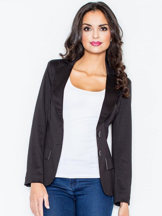 Blazer femme model 10113 Figl | Gilets femme, Matterhorn_Category_/FEMME/V?tements Femme/Blazers femme, Matterhorn_Color_noir, Matterhorn_ProductId_10113, Matterhorn_Type_Blazer femme, Matterhorn_Vendor_Figl | Figl