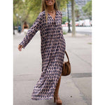 Angelina™ | Zomerse maxi-jurk - Vignette | TRENDMAKERMODE™ 