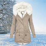 Lyra™ | Lange en warme gevoerde winterjas - Vignette | TRENDMAKERMODE™ 