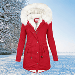 Lyra™ | Lange en warme gevoerde winterjas - Vignette | TRENDMAKERMODE™ 